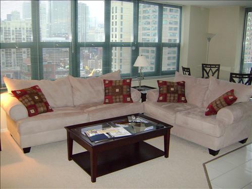 Suite Home Chicago - Eugenie Terrace Two-Bedroom Apartment 部屋 写真